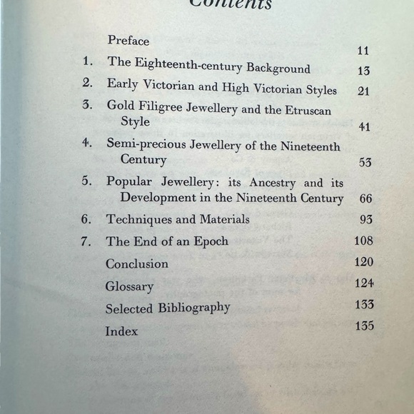 English Victorian Jewelry Hard cover reference book OOP 1959 Vintage - Picture 5 of 6